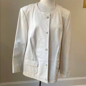 Talbots Ivory Women's Suit Jacket